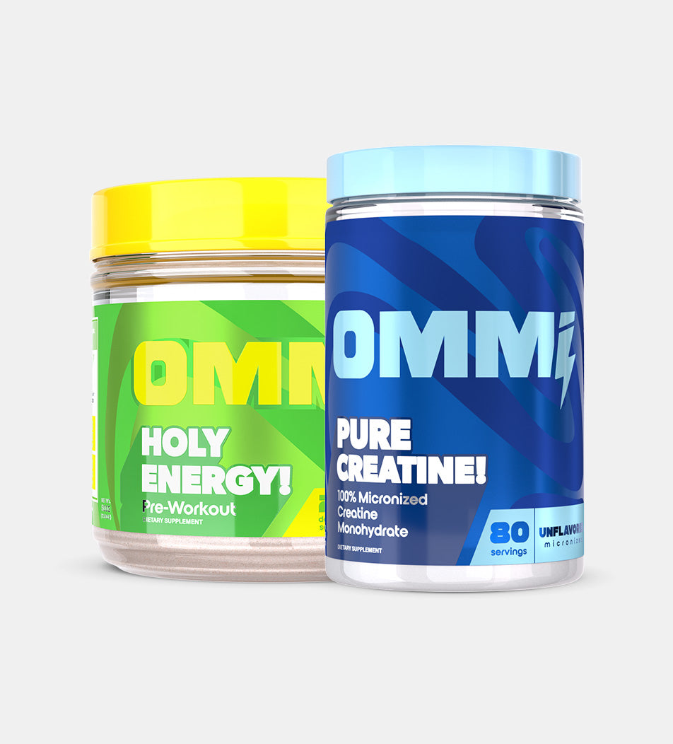 HOLY STACK - High Stimulant Pre-workout + Creatine Monohydrate