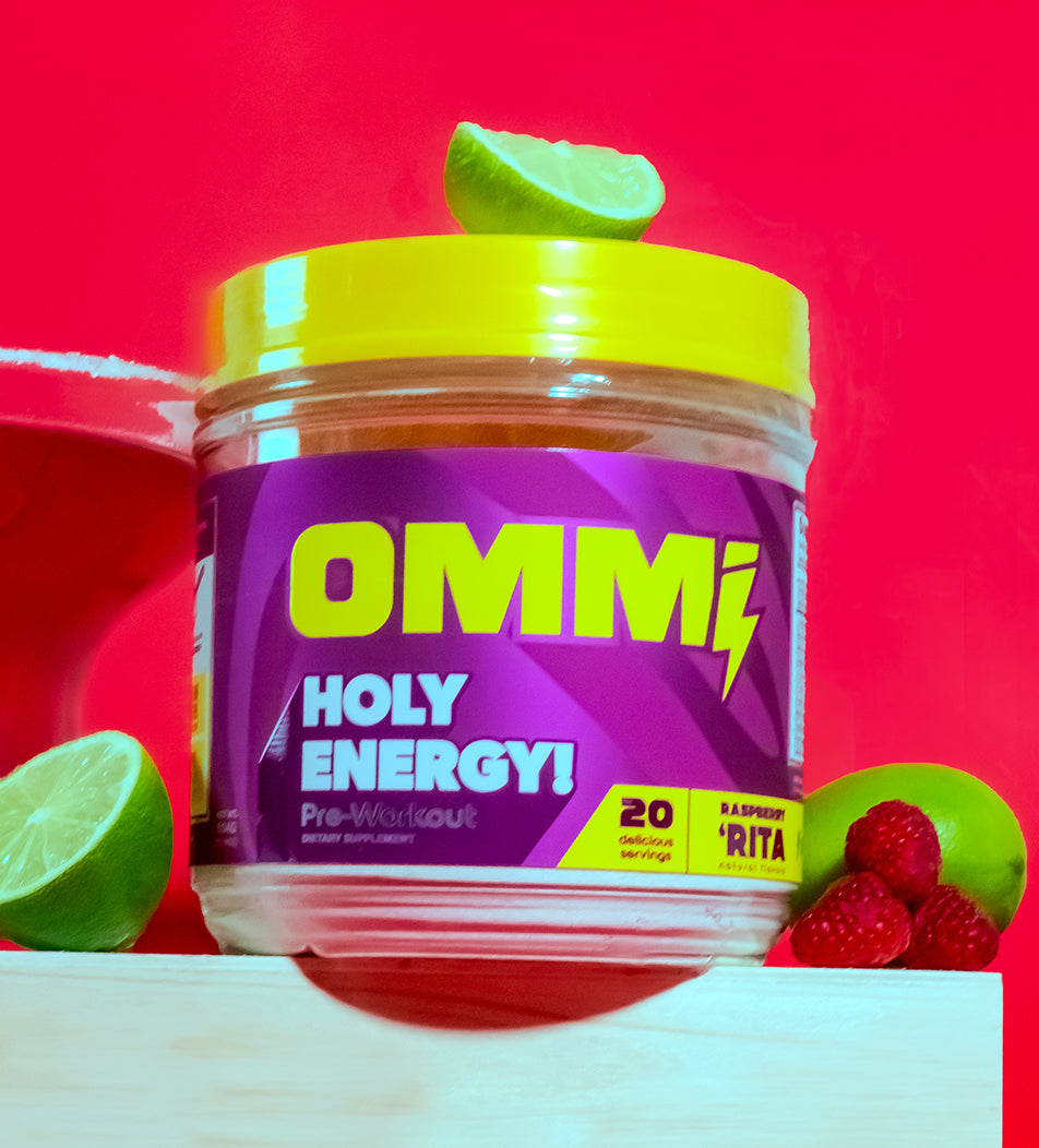 OMMI Nutrition Holy Energy High Stimulant Focus Pump Pre-Workout